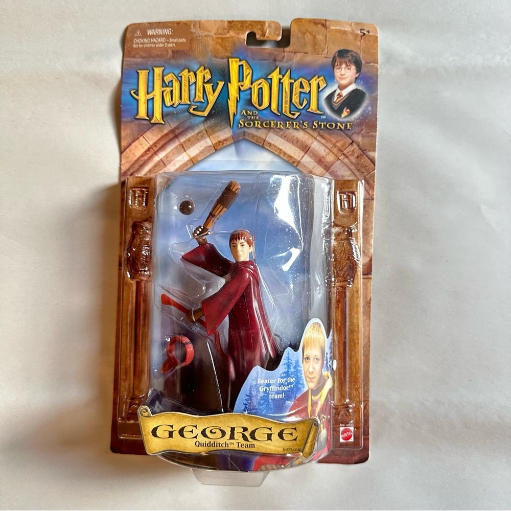 NIB George Wesley Harry Potter Quidditch Team Action Figure